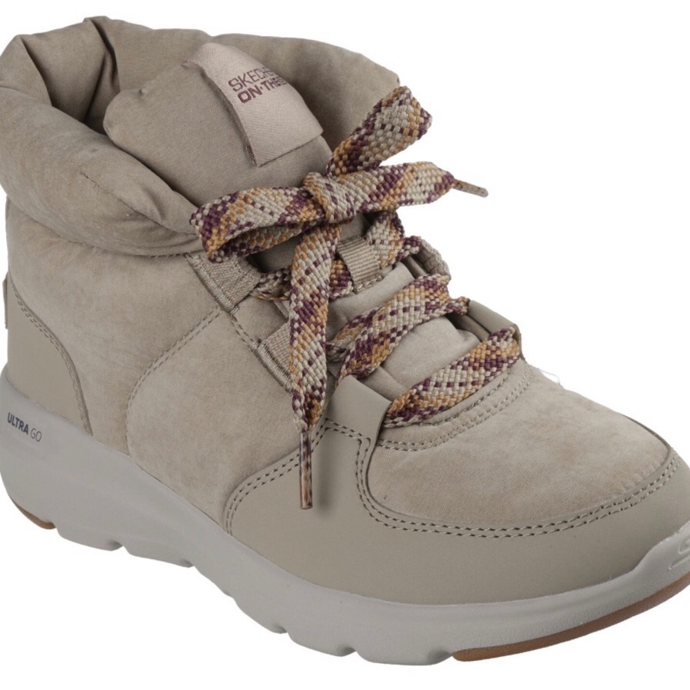 Skechers Women's Beige Ankle Boots